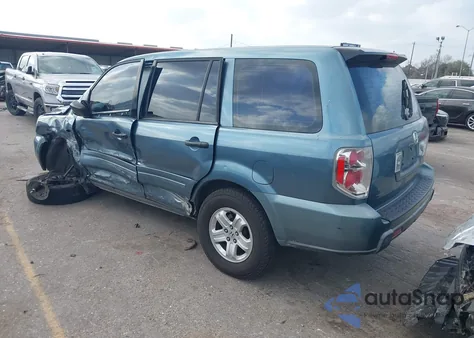 2006 Honda Pilot Lx z USA, uszkodzony, nr VIN 5FNYF28156B027098